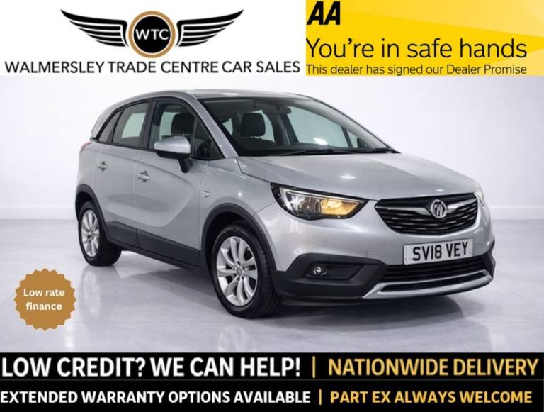 2018 Vauxhall Crossland X 1.6 Turbo D ecoTec SE Nav 5dr [Start Stop] HATCHBACK DIESEL Manual