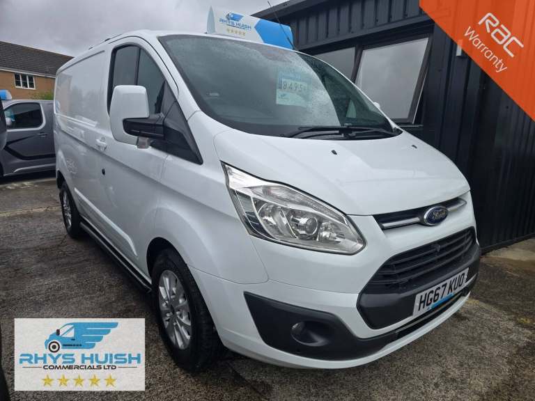 2017 Ford Transit Custom 2.0 TDCi 130ps Low Roof Limited Van PANEL VAN DIESEL Manual