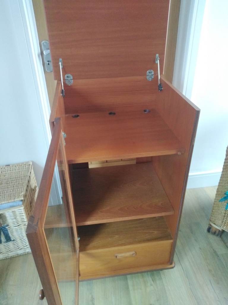 Vintage G Plan teak hifi unit