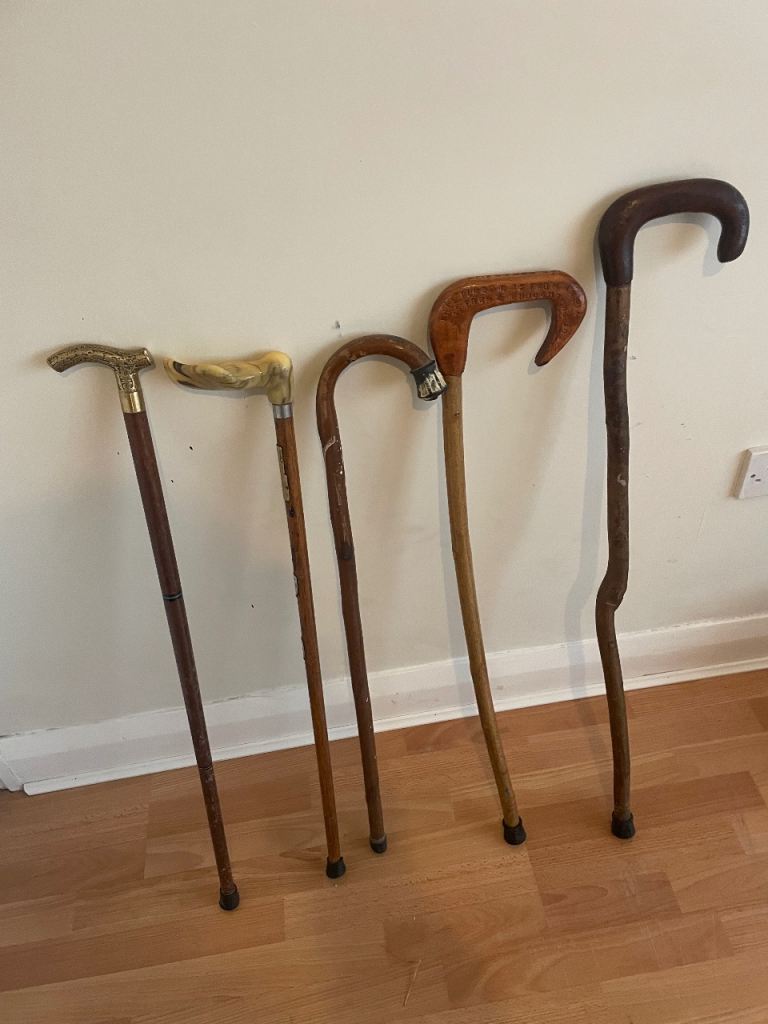 Walking canes and walker 