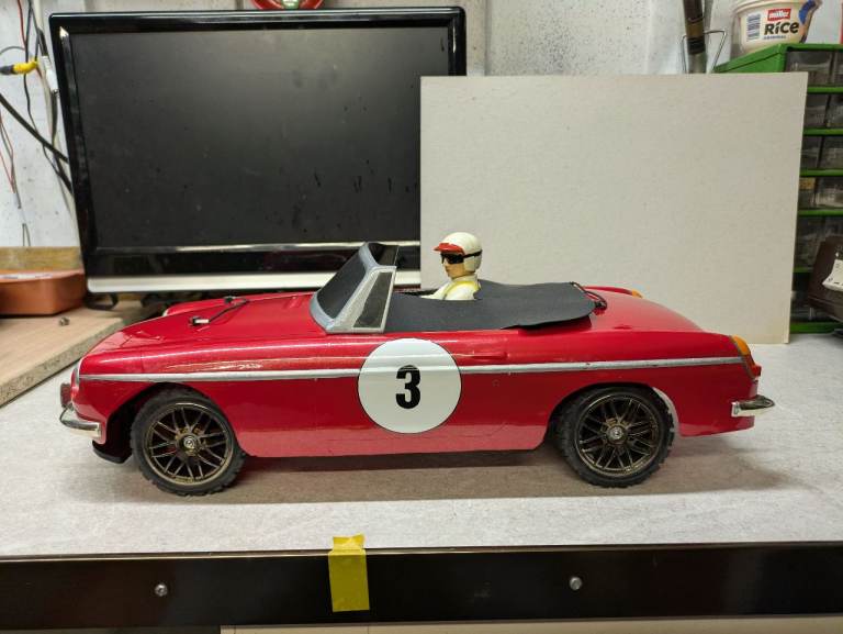 MGB Tamiya Nitro RC Remote Control Car