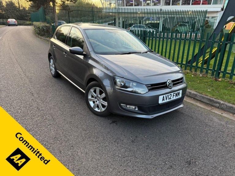 2012 12 VOLKSWAGEN POLO 1.4 MATCH HATCHBACK 5DR PETROL MANUAL EURO 5 (85 PS)**EX