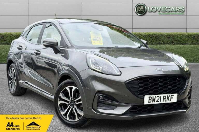 2021 Ford Puma 1.0 EcoBoost Hybrid mHEV ST-Line 5dr HATCHBACK PETROL Manual