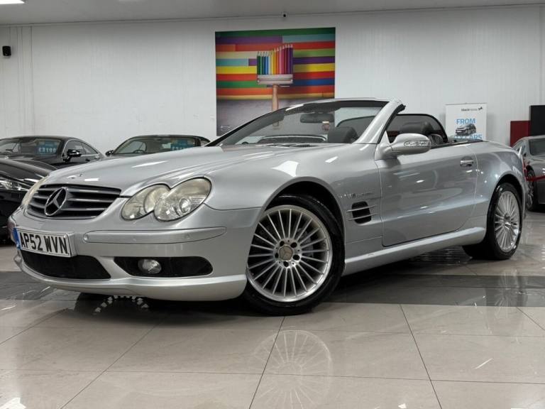 2002 52 MERCEDES-BENZ SL 5.0 SL500 2DR
