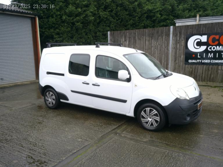 2011 Renault Kangoo LL21dCi 85 LWB CREWCAB Crew Van WINDOW VAN Diesel Manual