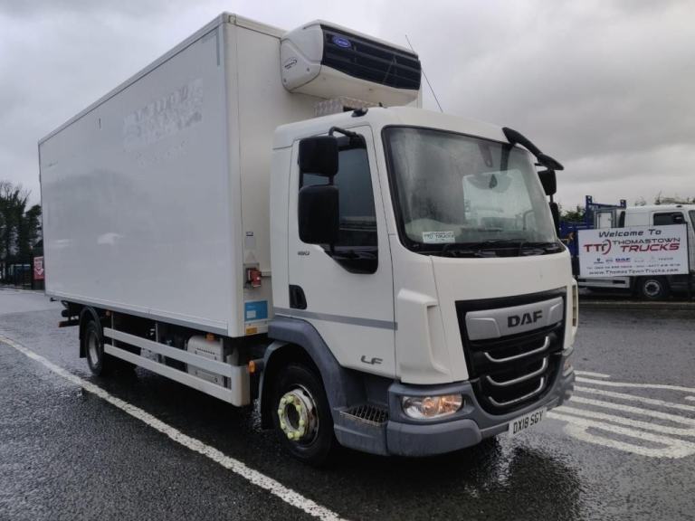 2018 Daf LF180 12 ton 4x2 with solomon 20ft fridge body,