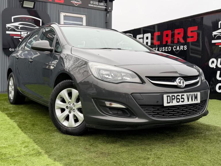 2015 Vauxhall Astra 1.6i 16V Design 5dr ESTATE PETROL Manual