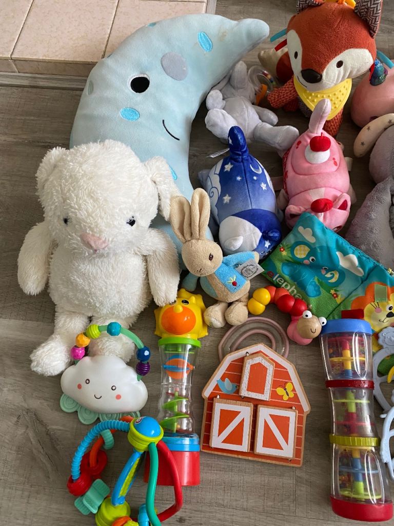 image for Baby soft toys bundle