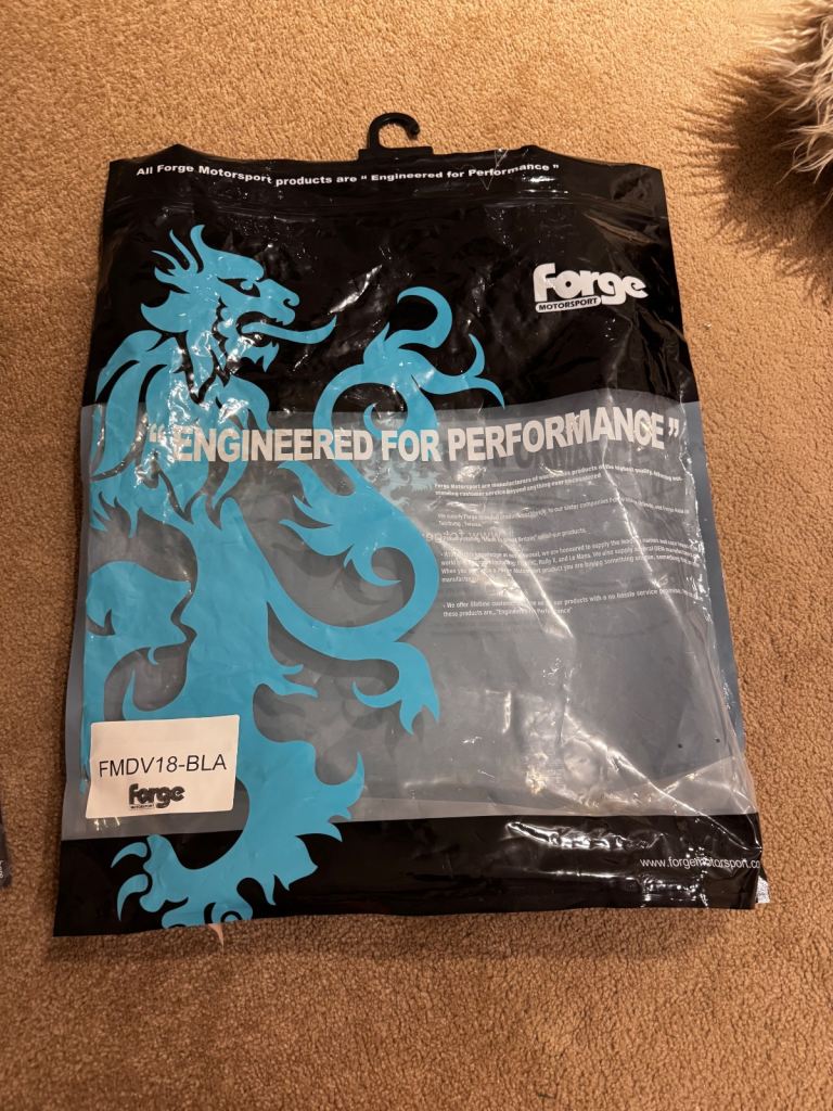 Forge Performance Dump Valve Kit for VAG 1.0 TSI/GTI - FMDV18 (FMDV18-BLA)