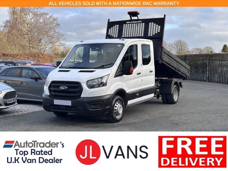 2022 Ford Transit 350 EcoBlue Leader CrewCab Tipper L3 Euro 6 130ps 2022 Tipper Diesel Manual
