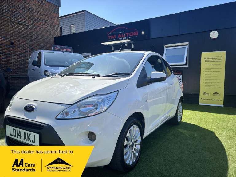 2014 Ford Ka 1.2 Zetec Euro 6 (s/s) 3dr Petrol