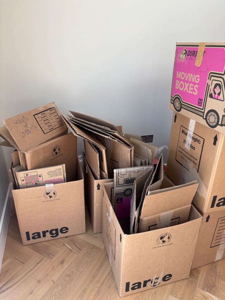 Moving boxes