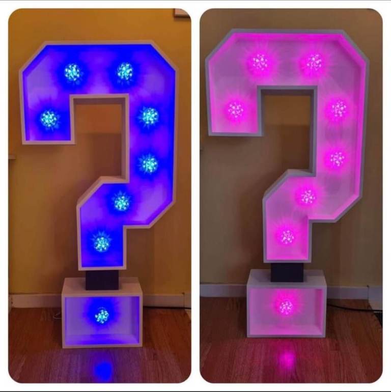 Light Up Letter & Numbers For Sale