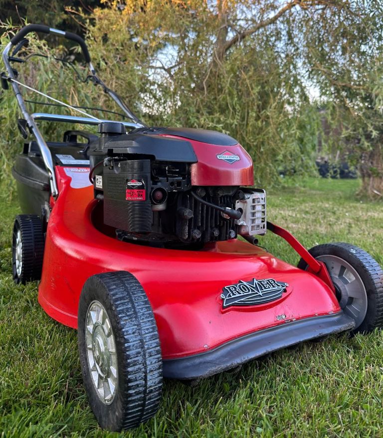 Rover ProCut50 commercial Briggs I/C 20” 4blade lawnmower lifts wet grass alloy  chain driven mower