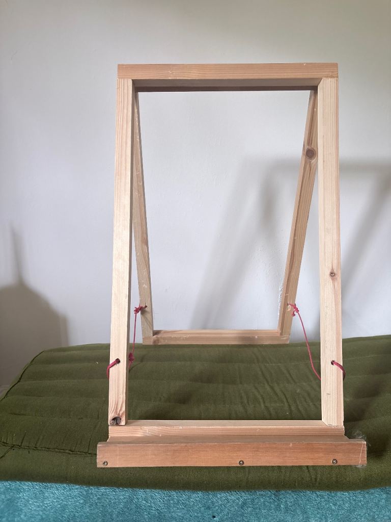 Landscape and portrait handmade easels can be used for photography and art or mirrors
