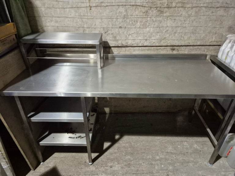 Stainless Steel prep table Commercial Kitchen Work Bench