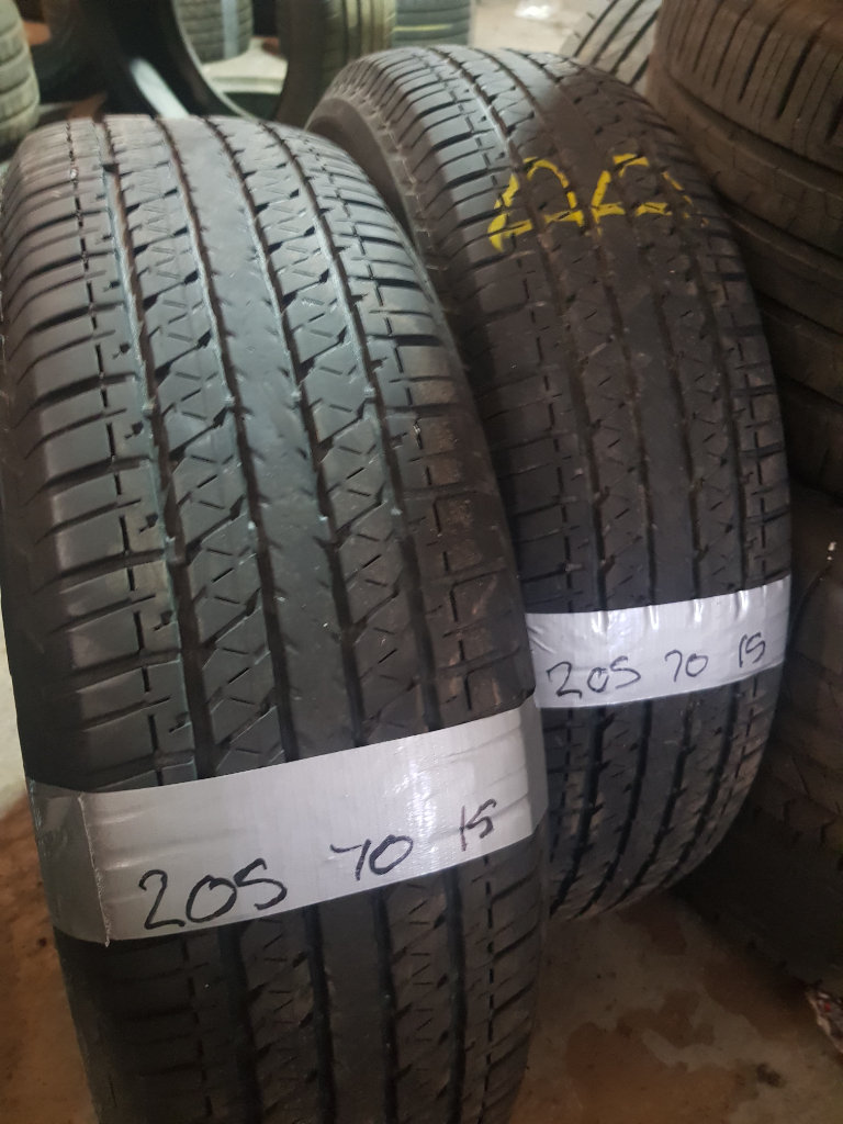 205 70 15c Nearly NEW Tyres SALE ONLY £40 each fitted and balanced open 7 days a week