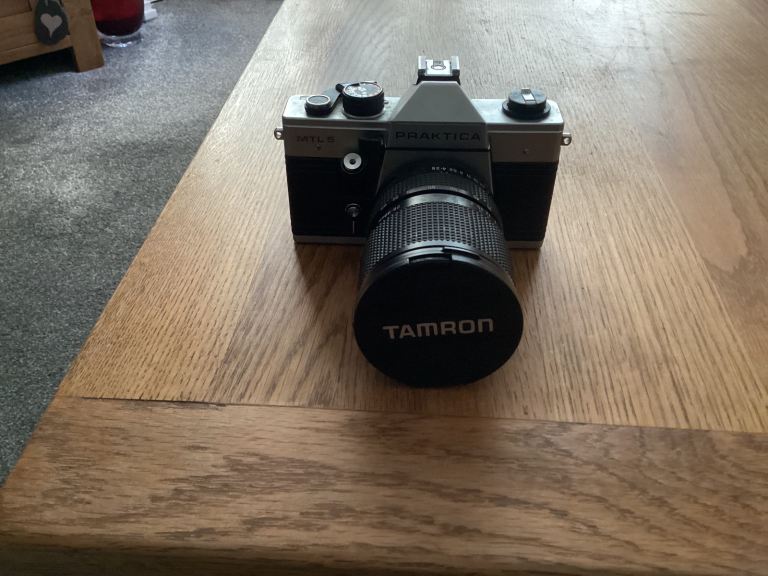 Praktica MTL 5 B Film Camera with Tamron Lens