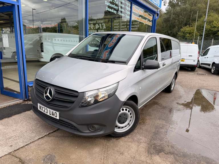 2023 Mercedes-Benz Vito 2.0 116 CDI Progressive Crew Van Double Cab 5dr Diesel G-Tronic RWD L3 Eu...