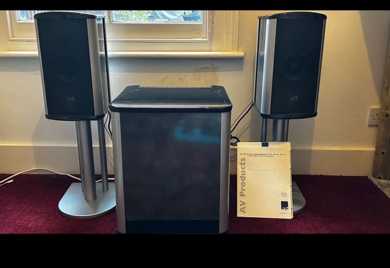 ATC Amplifier with 2 speakers 