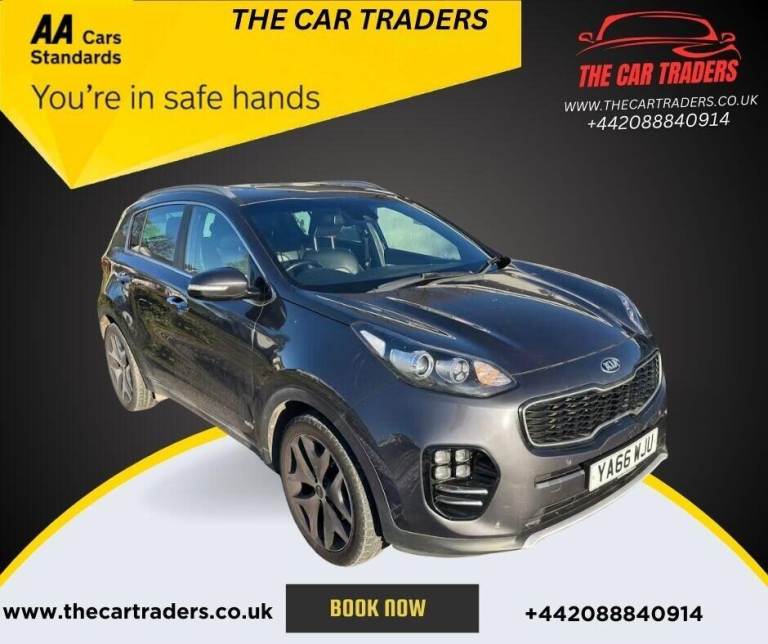 2016 Kia Sportage 2.0 CRDi GT-Line SUV 5dr Diesel Auto AWD Euro 6 (134 bhp) SUV Diesel Automatic