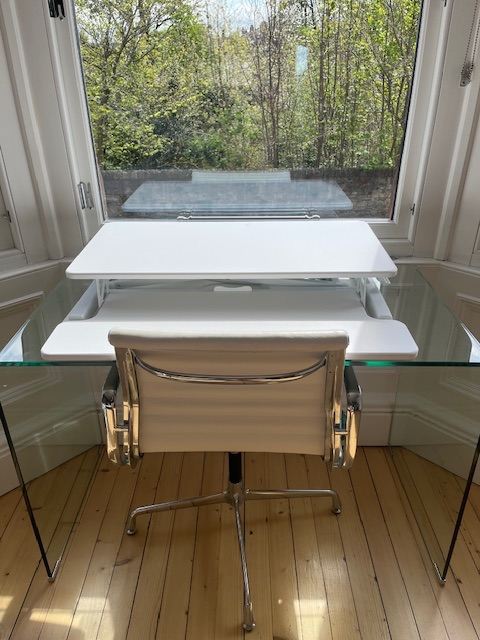 Yo-Yo Desk Riser White 80-S 