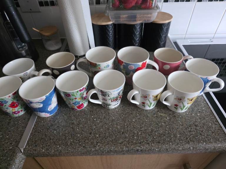 Vintage Cath Kidston mugs x 12