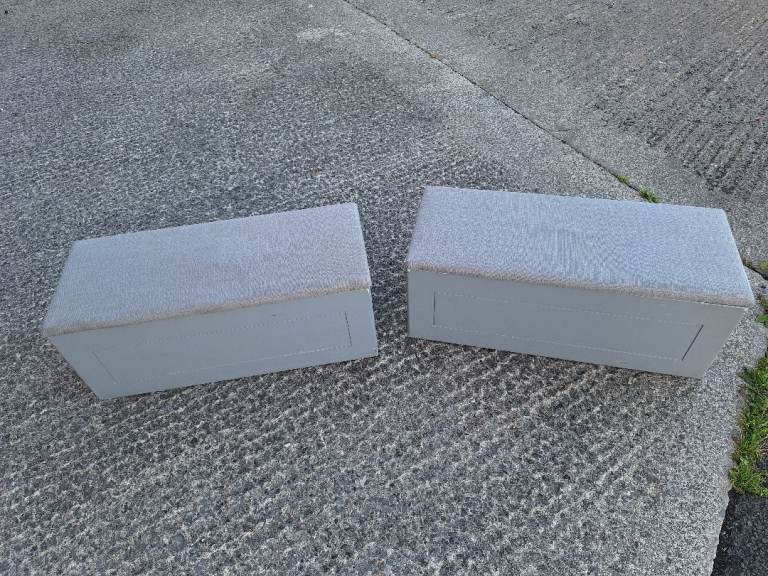 Storage boxes and seats