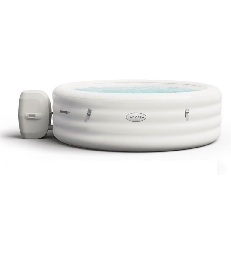 Lay-Z-Spa Vegas Hot Tub 140 AirJet Massage System Inflatable Spa 4-6 Person
