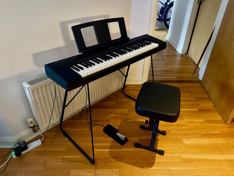 Yamaha P-45 Digital Piano with Stand, Bench & Pedal