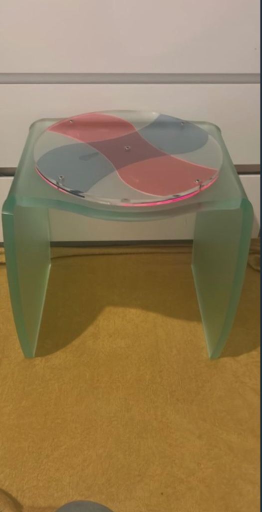 Perspex chair 