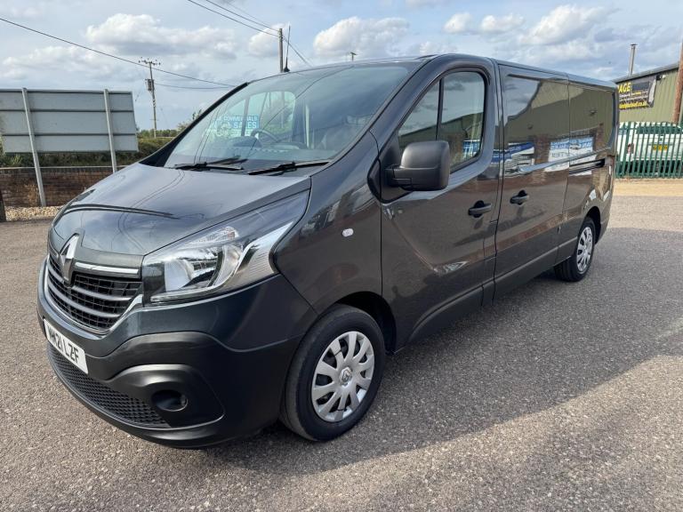 2021 Renault Trafic LL30 ENERGY dCi 120 Business Van LWB MET GREY AIR CON FSH PANEL VAN Diesel Ma...