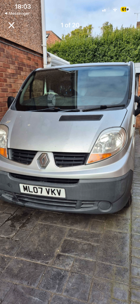 image for Renault, TRAFIC, Panel Van, 2007, Manual, 1996 (cc)