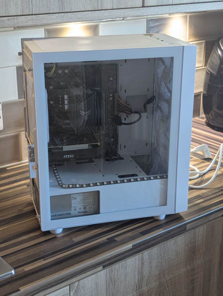 MID range PC Tower With Desk Included 