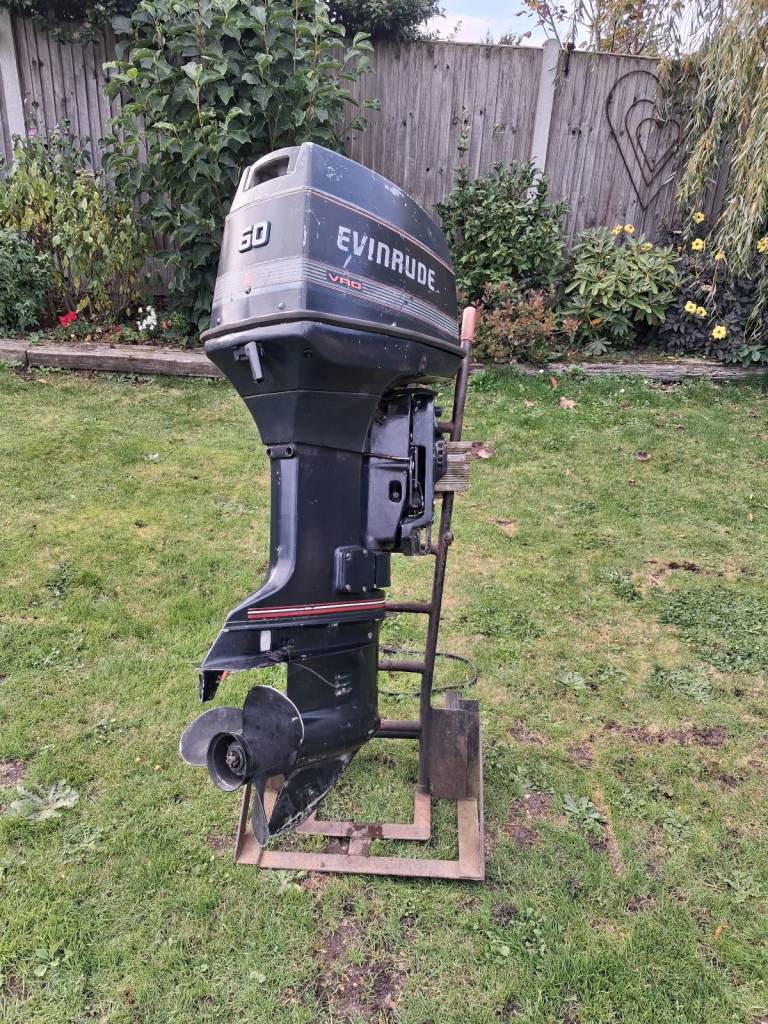 Evinrude powertrim 60hp outboard engine