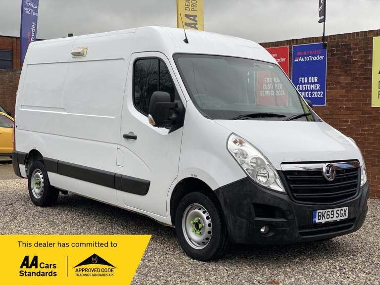2019 Vauxhall Movano 2.3 CDTi 3500 FWD L2 H2 Euro 6 5dr PANEL VAN Diesel Manual