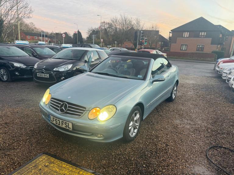 2004 Mercedes-Benz CLK 3.2 CLK320 Elegance Cabriolet 2dr Petrol Automatic (250 g/km, 215 bhp) Con...