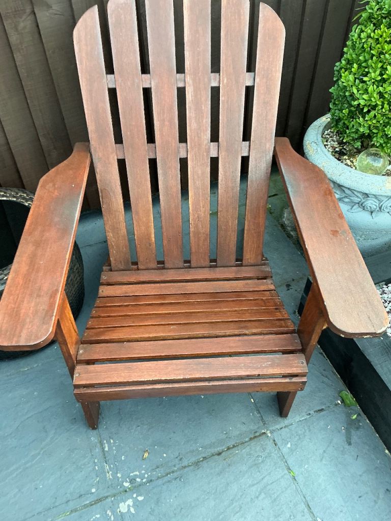 2 Adirondack chairs