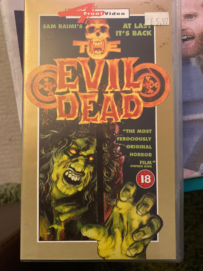 VARIOUS HORROR VHS VIDEOS