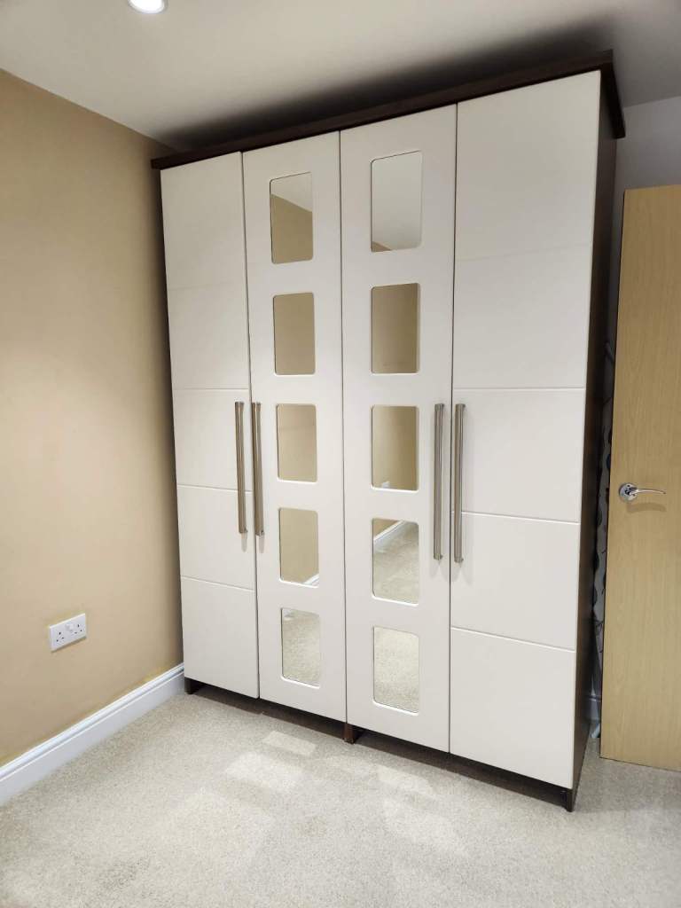 four-door hinged wardrobe