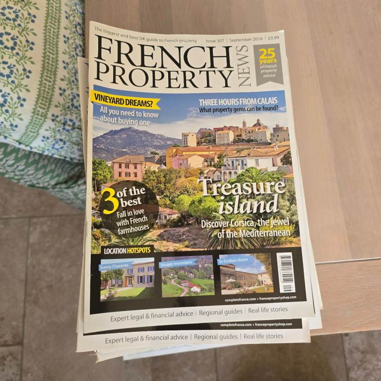 French Property News Magazine Good as new x 58 
