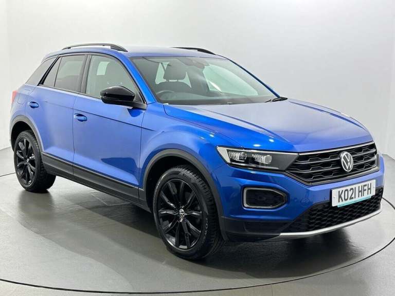 2021 Volkswagen T-Roc 1.0 TSI Black Edition Euro 6 (s/s) 5dr HATCHBACK Petrol Manual