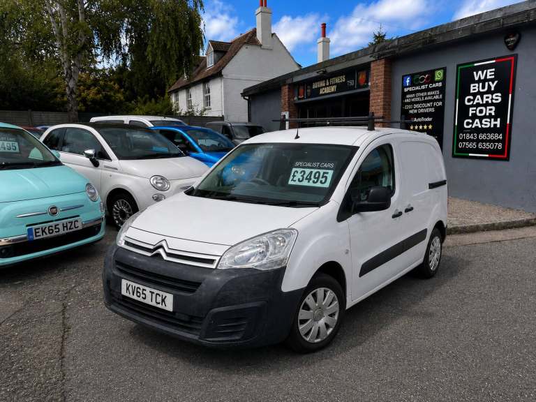 2015 Citroen Berlingo 1.6 HDi 750Kg LX 90ps PANEL VAN Diesel Manual