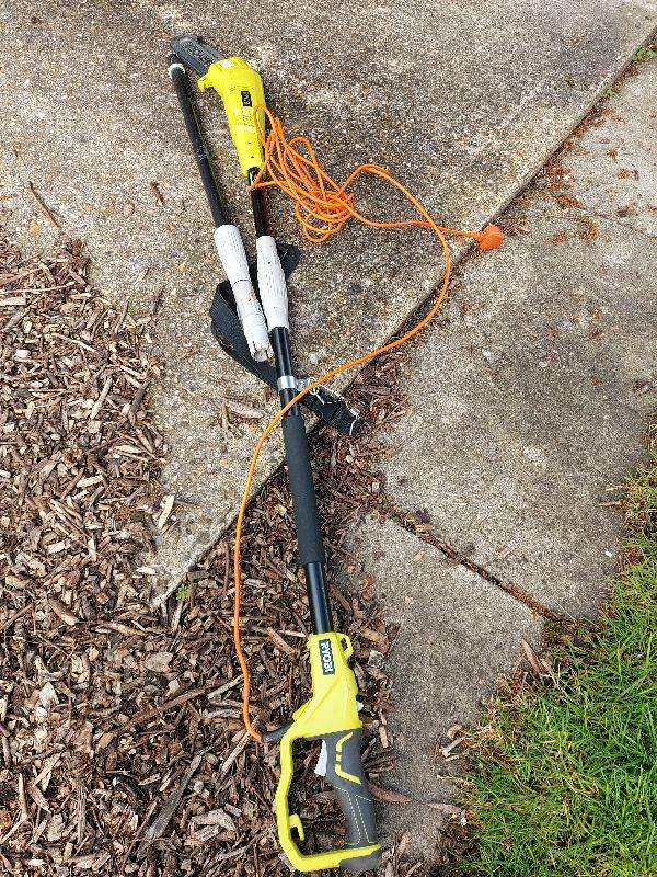 Ryobi pole saw 