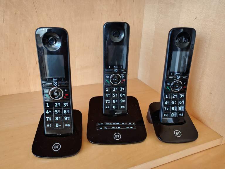 BT Triple Digital Phone Set