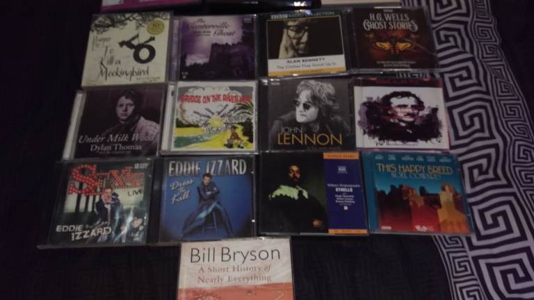 Ecletic Audio CD book collection