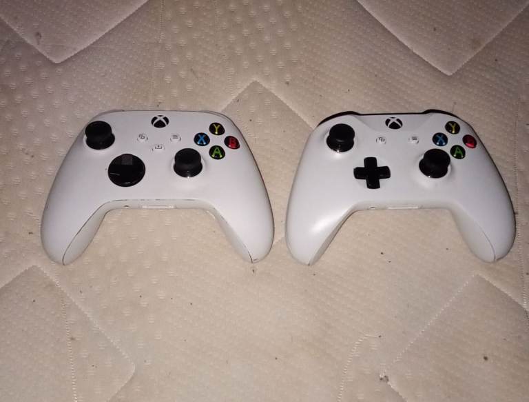 Two Xbox one controllers 
