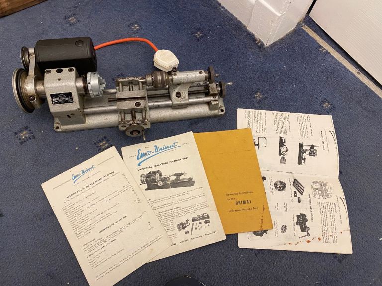 Emco Unimat mini vintage Lathe for sale