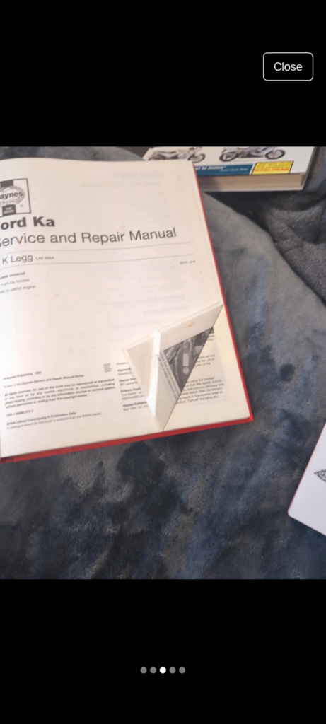 Ford KA Haynes Manual