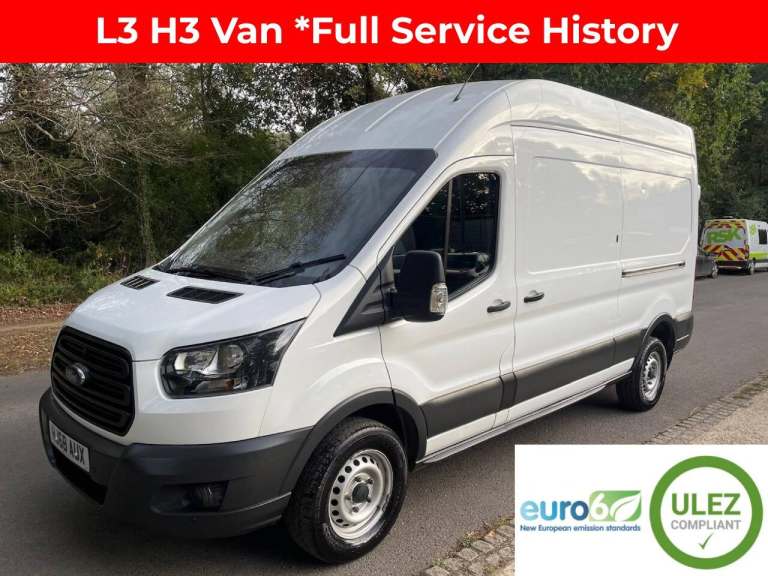 2018 Ford Transit 350 2.0EcoBlue L3 H3 Panel Van Diesel Manual RWD - Euro 6 PANEL VAN Diesel Manual